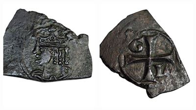 Messina. Regno di Sicilia. Federico IV (1355-1377). Quadrigato. Mir 204