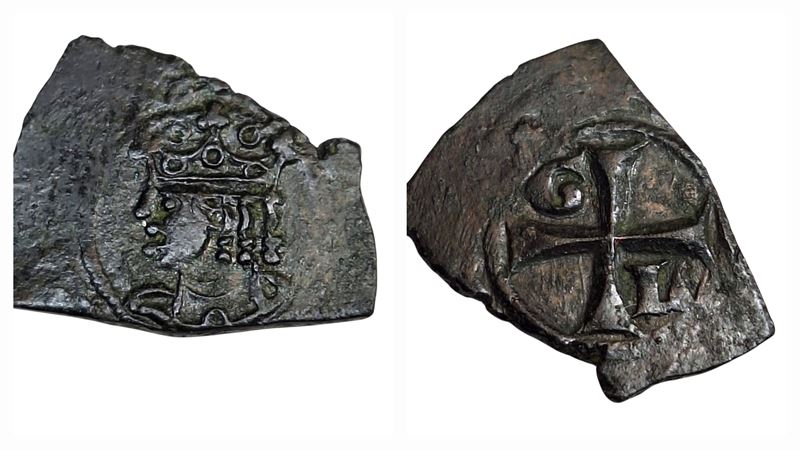 Messina. Regno di Sicilia. Federico IV (1355-1377). Quadrigato. Mir 204