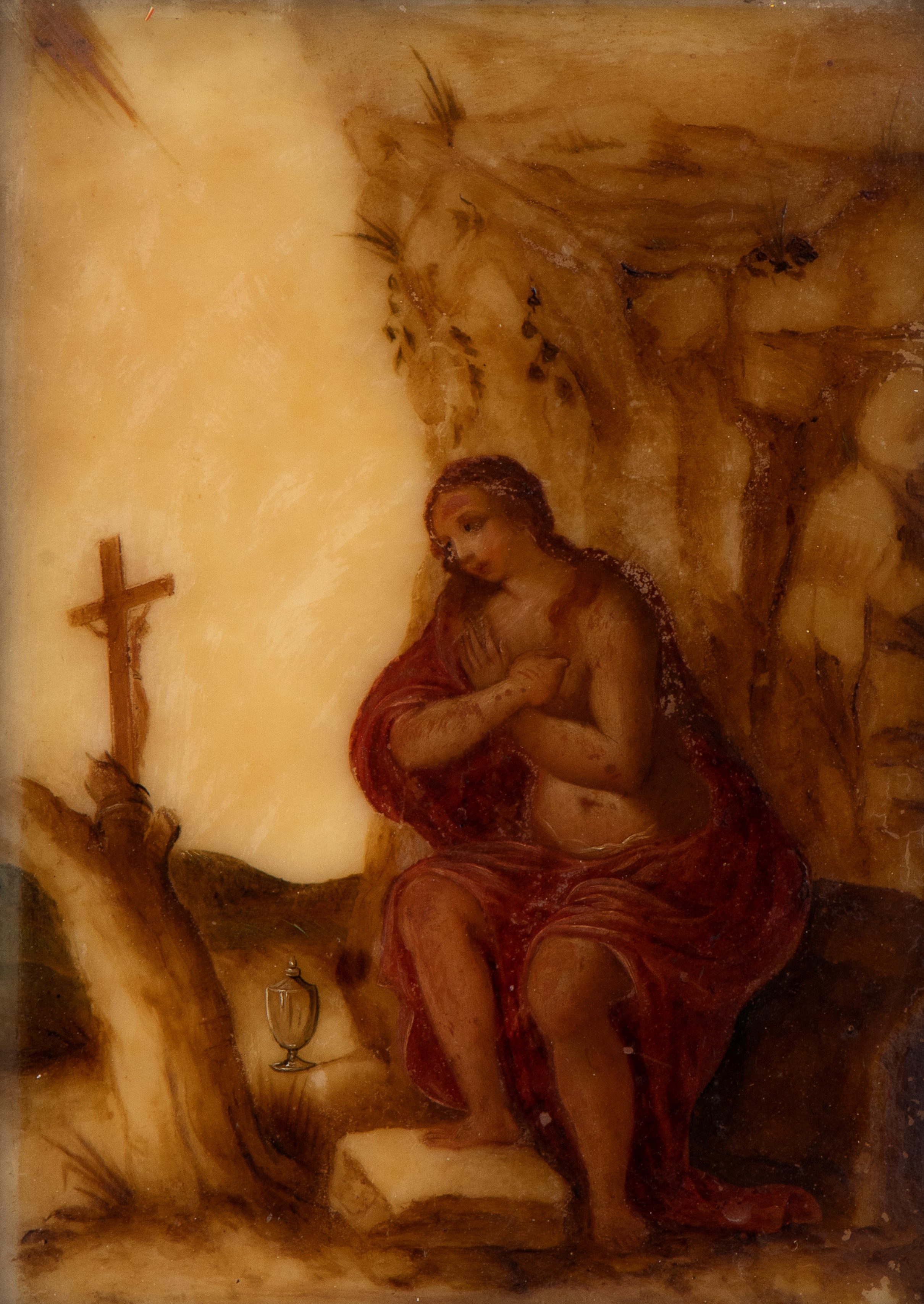 Maria Maddalena Penitente in Alabastro