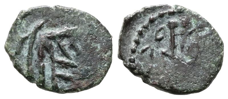 Capua. Principato di Salerno/capua. Follaro/frazione. Cu; 0,78gr.