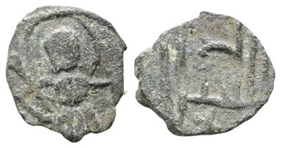 Capua. Principato di Salerno/capua. Follaro/frazione. Cu; 0,40gr.