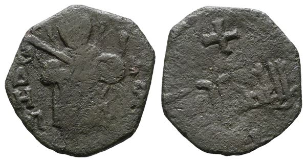 BARI. Ruggero II, Follaro con San Demetrio. CU; 0,91gr.