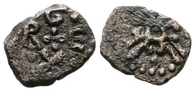 Salerno. Guglielmo i (1154-1166). Follaro - Cappelli 211. Cu; 0,74gr.