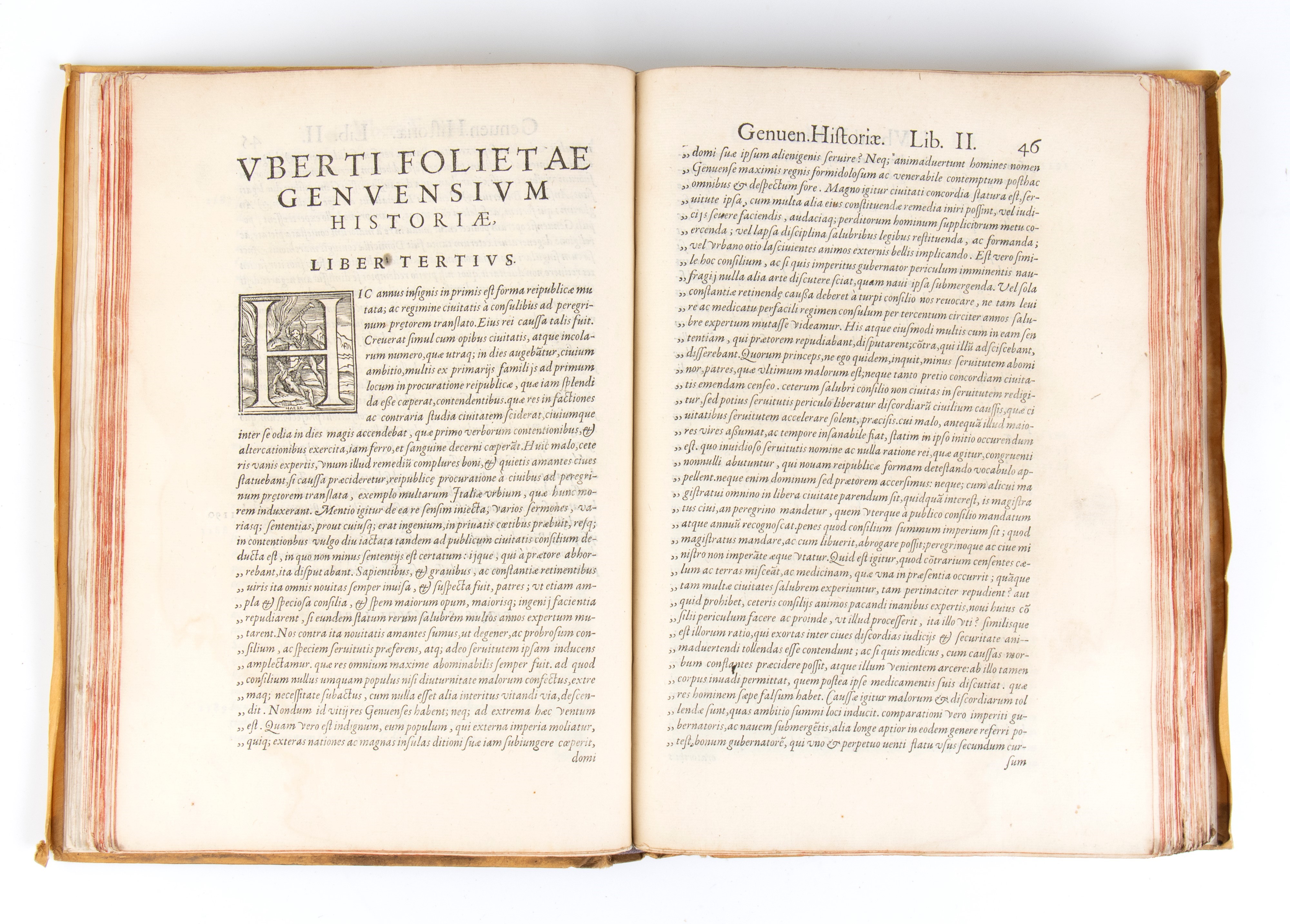 Foglietta Uberto Historia Genuensium Libri XII Genova 1585