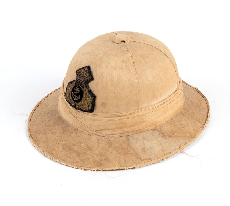Casco Coloniale da Ufficiale della Regia Marina