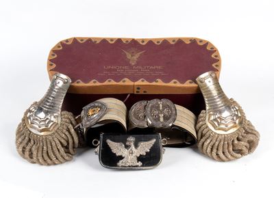 Bandoliera e Spalline per Alta Uniforme da Colonnello