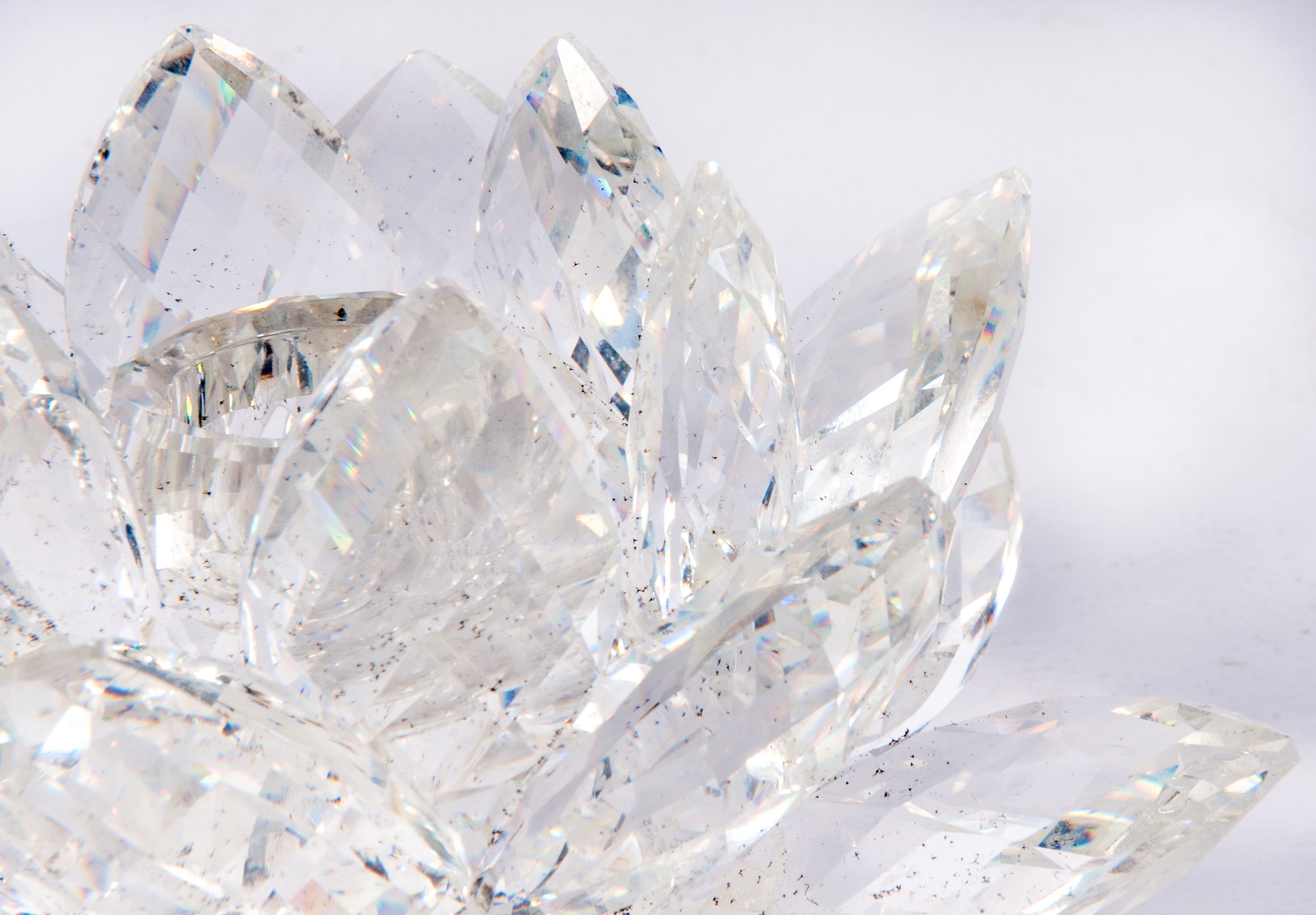 Candeliere a Fiore in Cristallo Swarovski