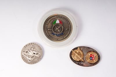 Lotto di Tre Medaglie Commemorative