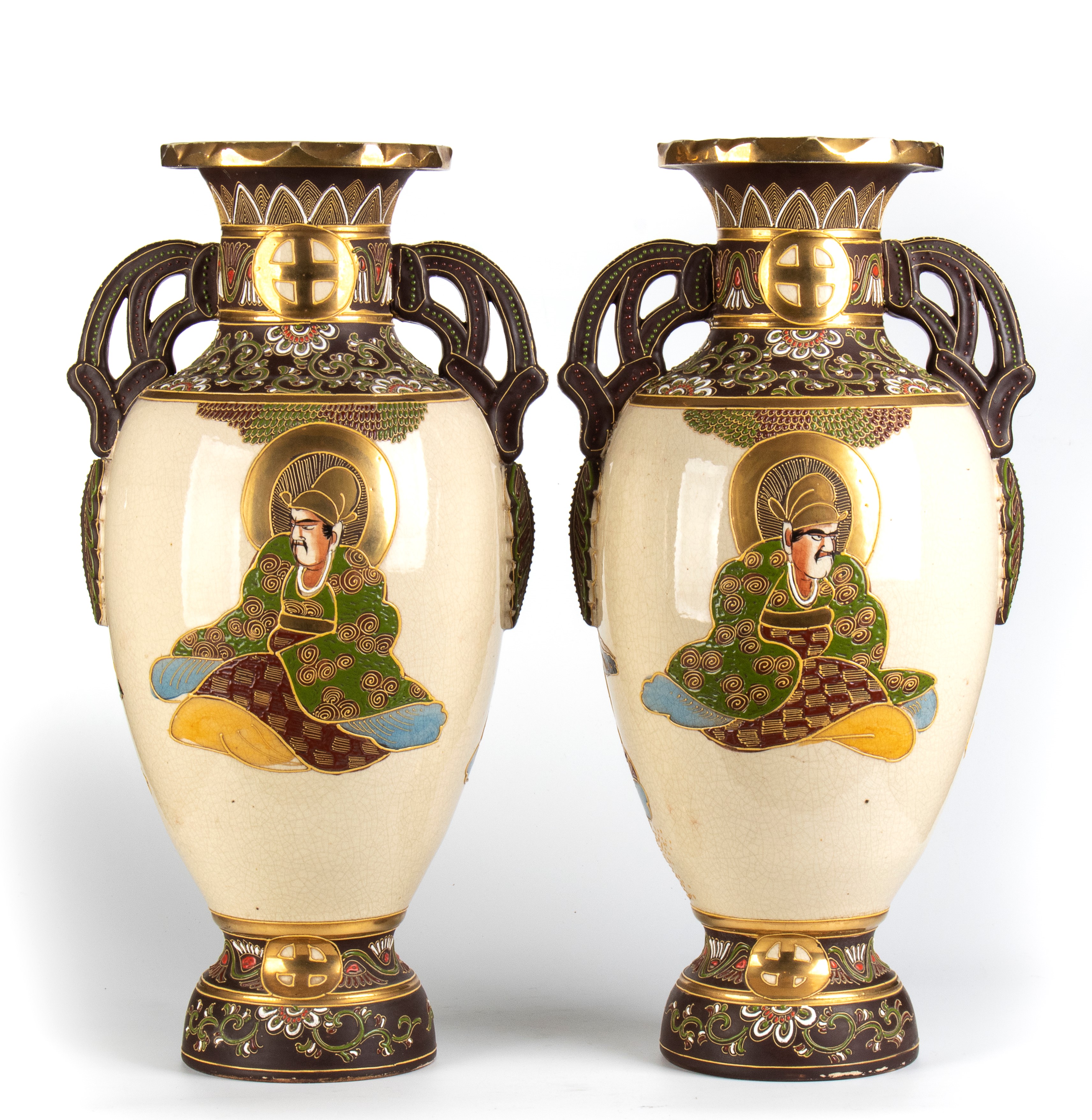 Coppia di Vasi Giapponesi