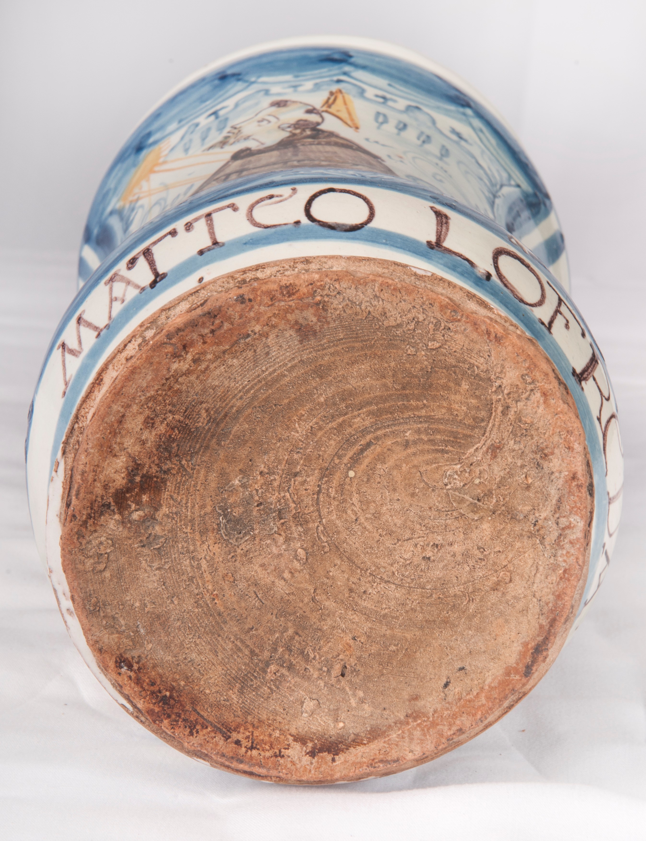 Vaso da Farmacia, Albarello in Ceramica