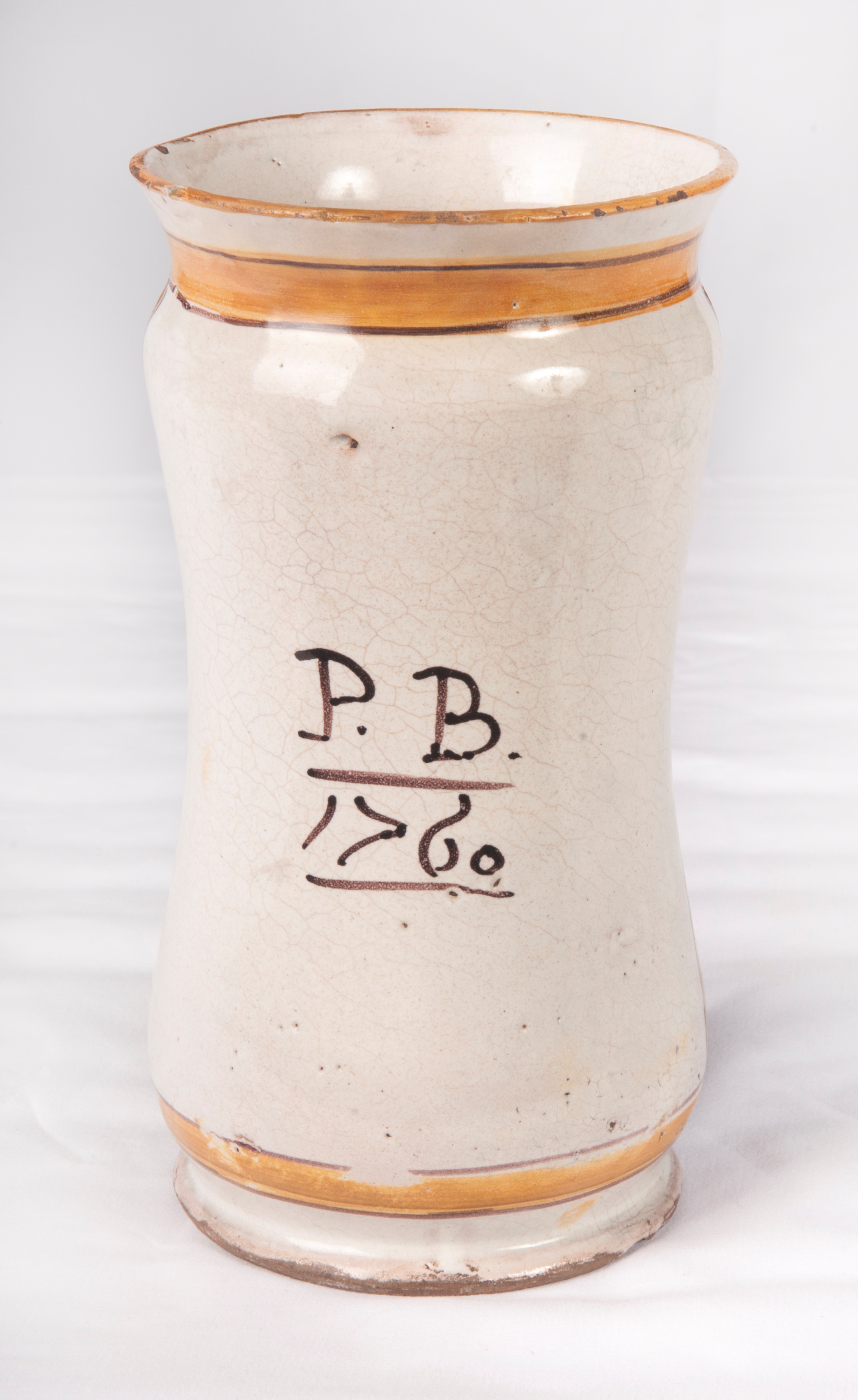 Vaso da Farmacia, Albarello in Ceramica