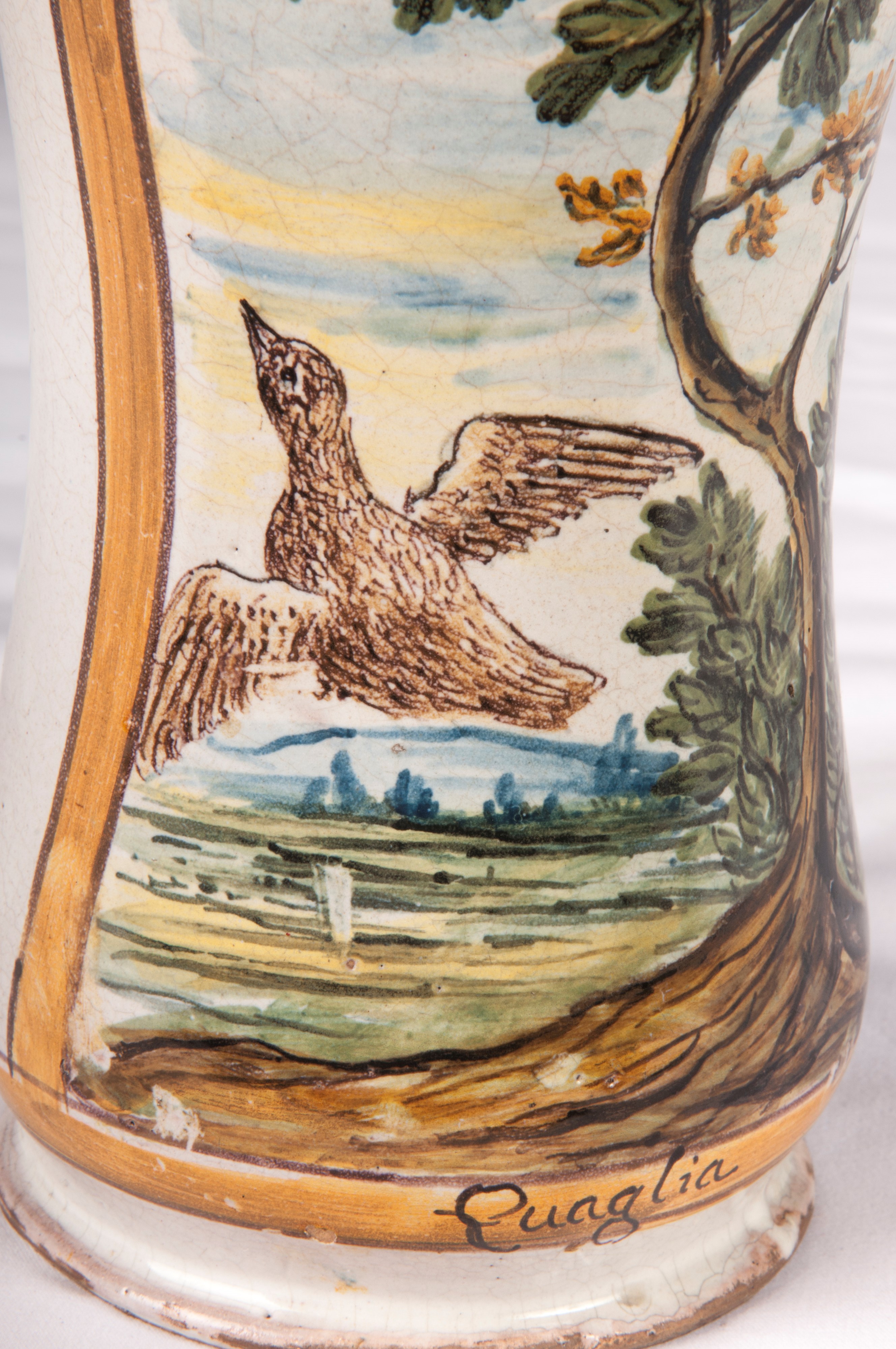 Vaso da Farmacia, Albarello in Ceramica