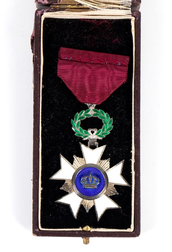 Belgium, Order of the Crown, knight badge