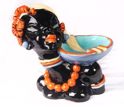 Posacenere in Ceramica Policroma