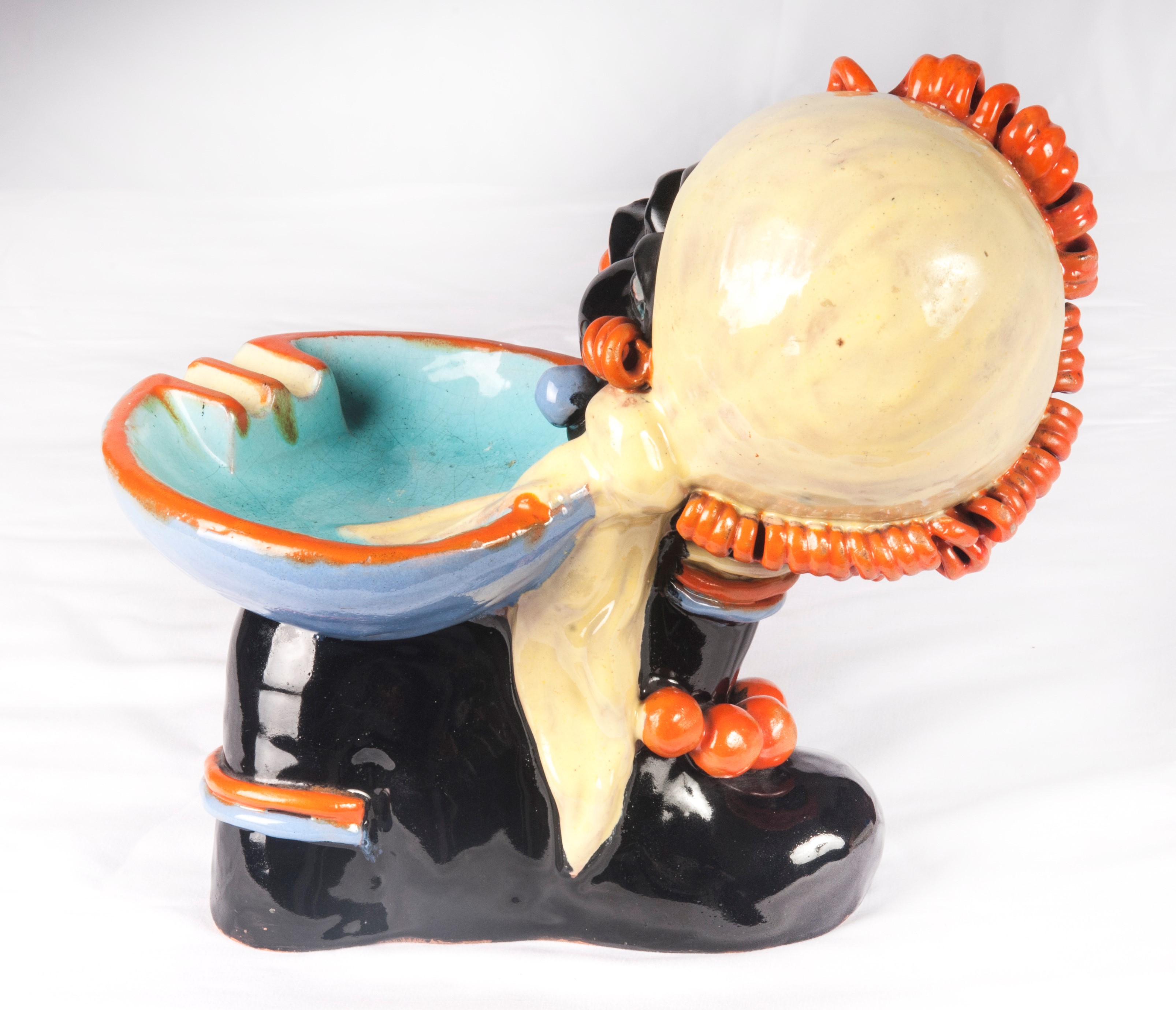 Posacenere in Ceramica Policroma