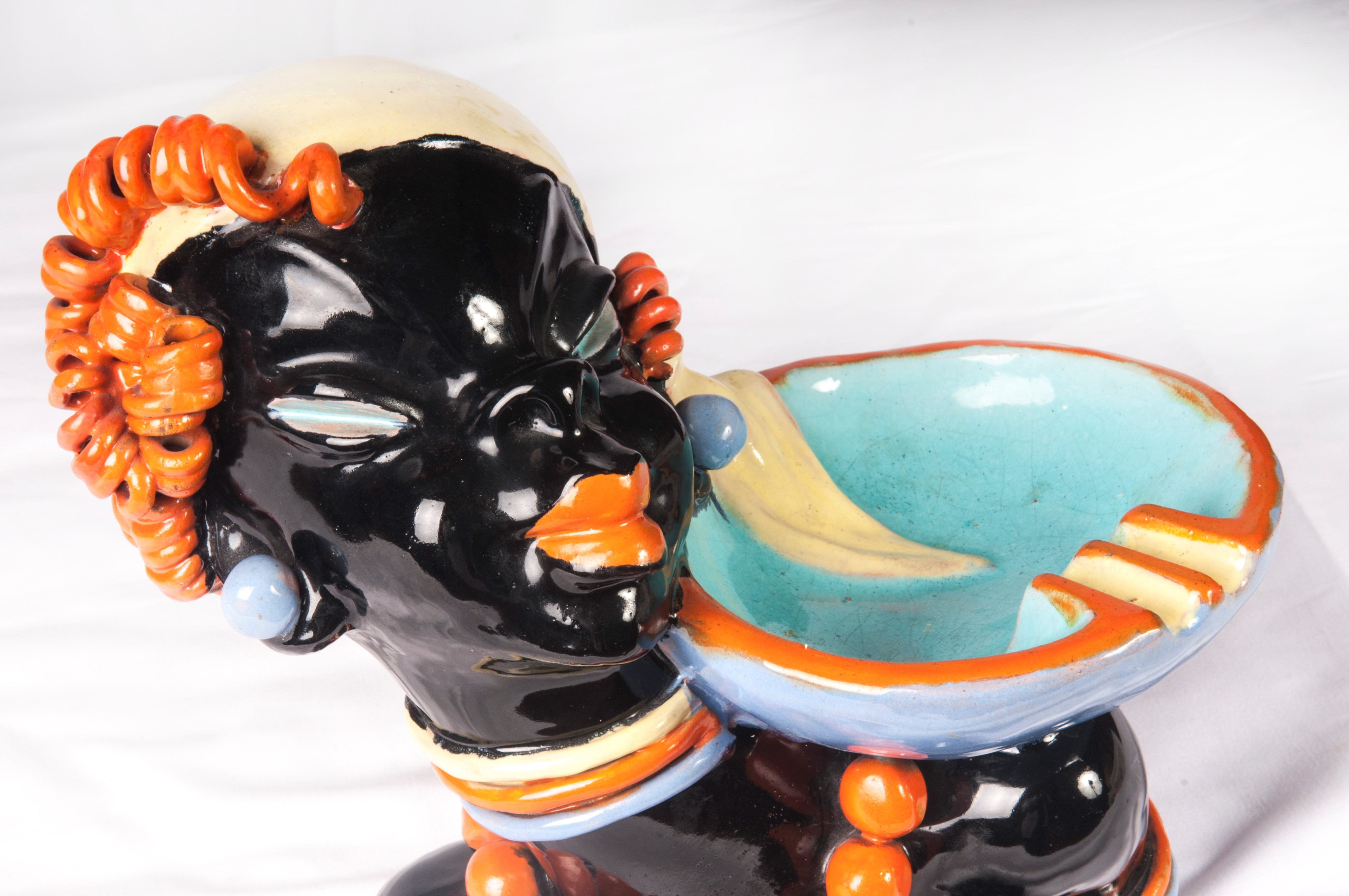 Posacenere in Ceramica Policroma