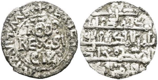 PALERMO. REGNO DI SICILIA. Tancredi (1190-1194). Medalea tercenario. Mir 450; Ag; 0,95gr