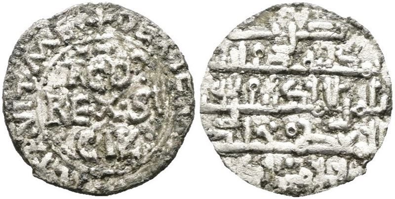 Medalea tercenario di Tancredi, Regno di Sicilia (1190-1194), Ag, 0,95 gr