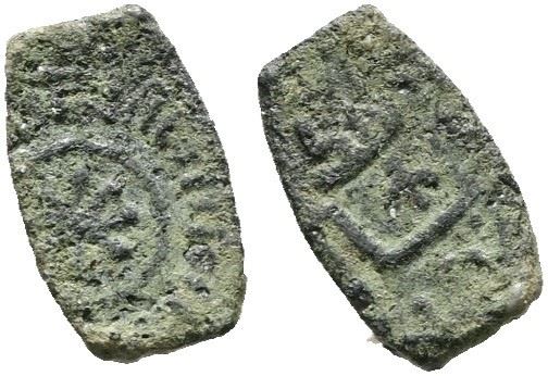 PALERMO. REGNO DI SICILIA. Guglielmo I (1154-1166). Kharruba. Mir 436, Tarascio 98; Ag; 0,61gr; RR
