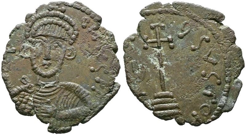 Benevento. Gisulfo II (742-751). Solido Suberato. Cni 149,1; Cu; 1,75gr; Rr