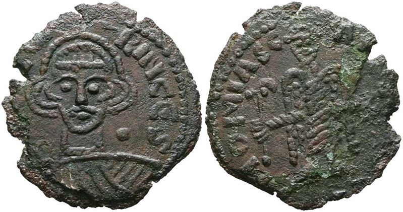 Benevento. Sicone (817-832). Solido Suberato. Cni 161,1; Cu; 1,75gr; Rr