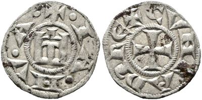 Genova. Denaro (1139-1339). Mir 16, Cni 1/69; Mi; 0,84gr