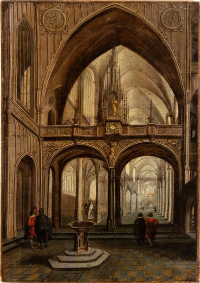 Interno di Chiesa Gotica Olandese