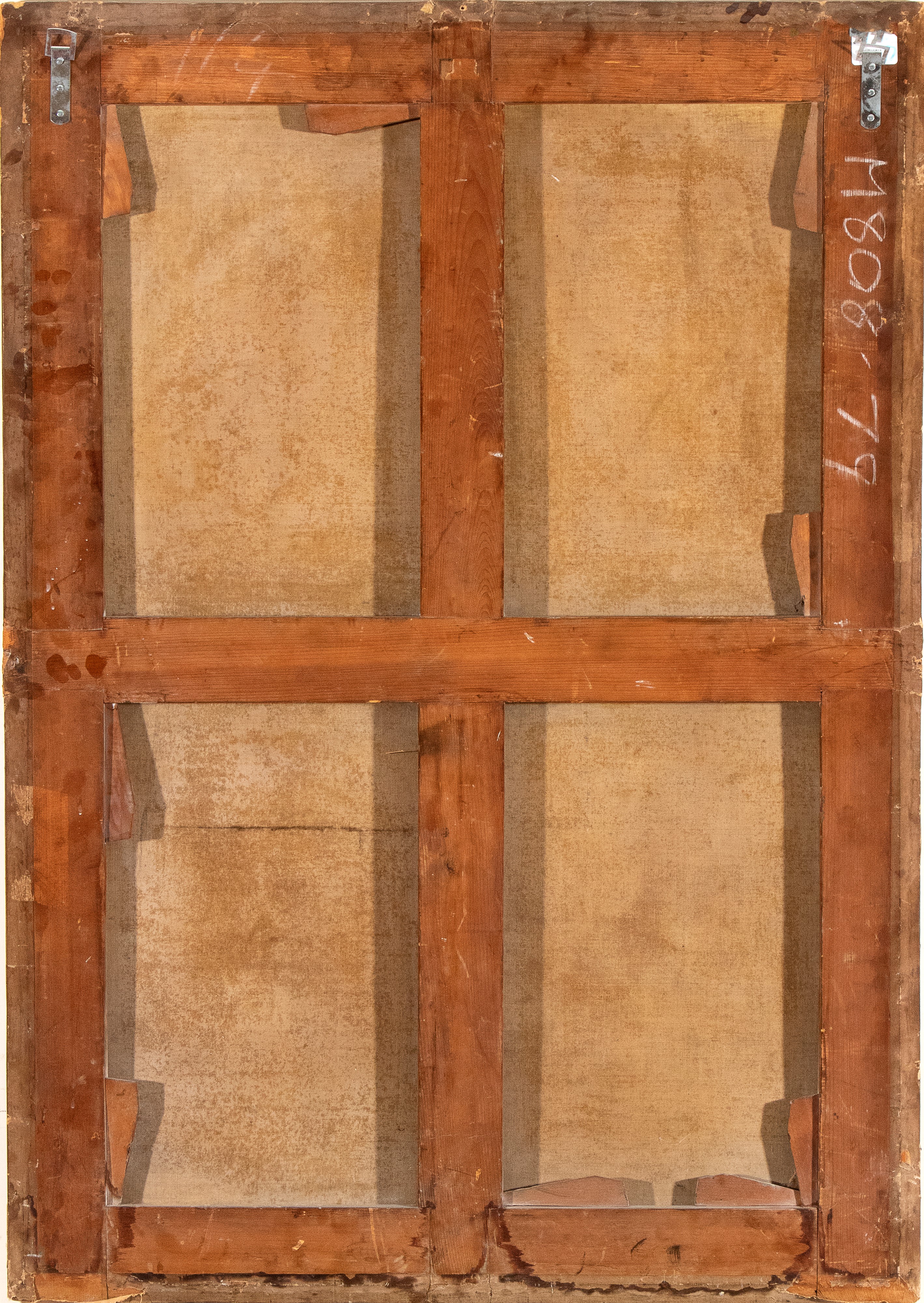 Artista Olandese, XVII Secolo - Interno di Chiesa Gotica Olandese