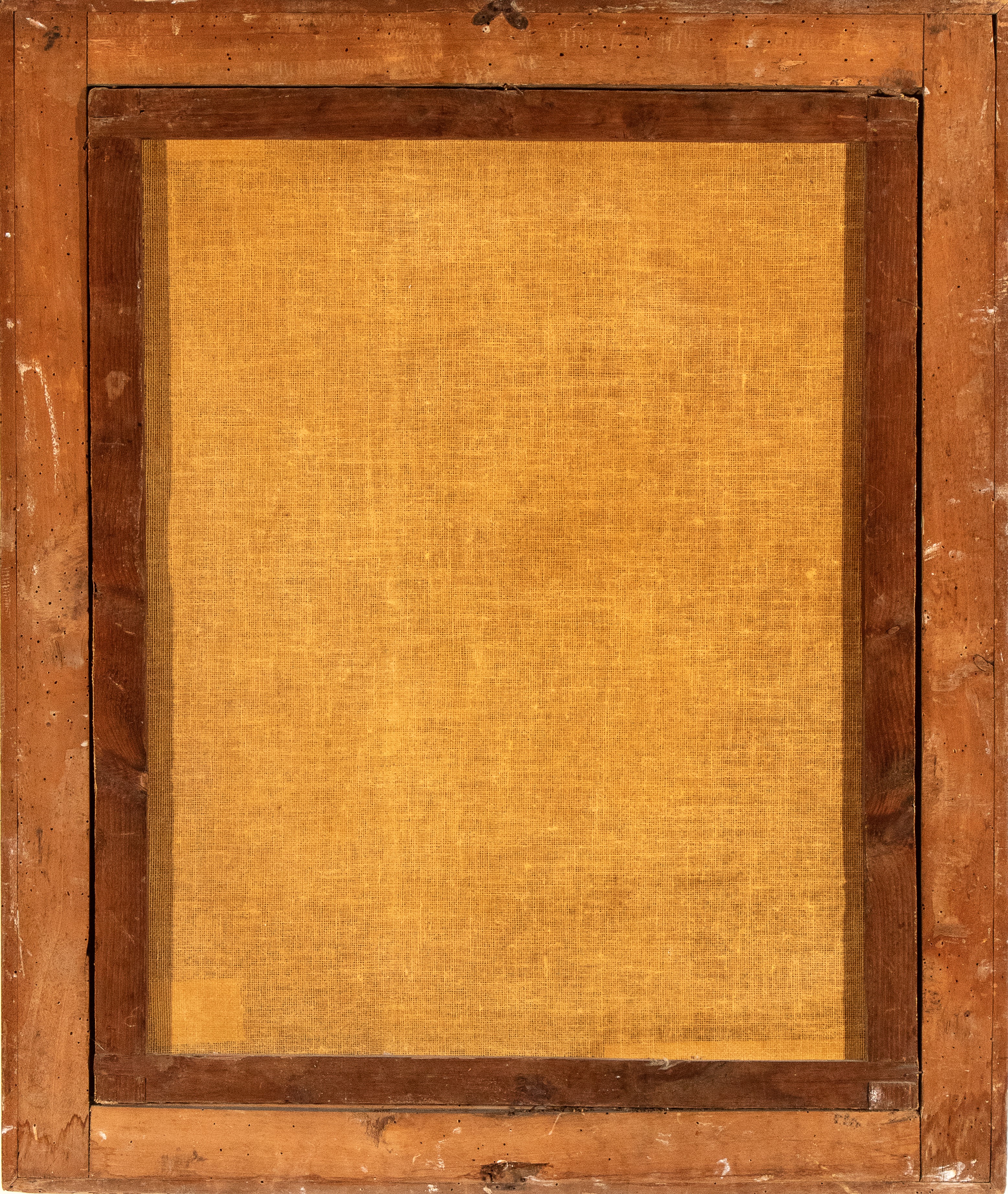 Paesaggio con contadini presso un fiume e borgo sullo sfondo