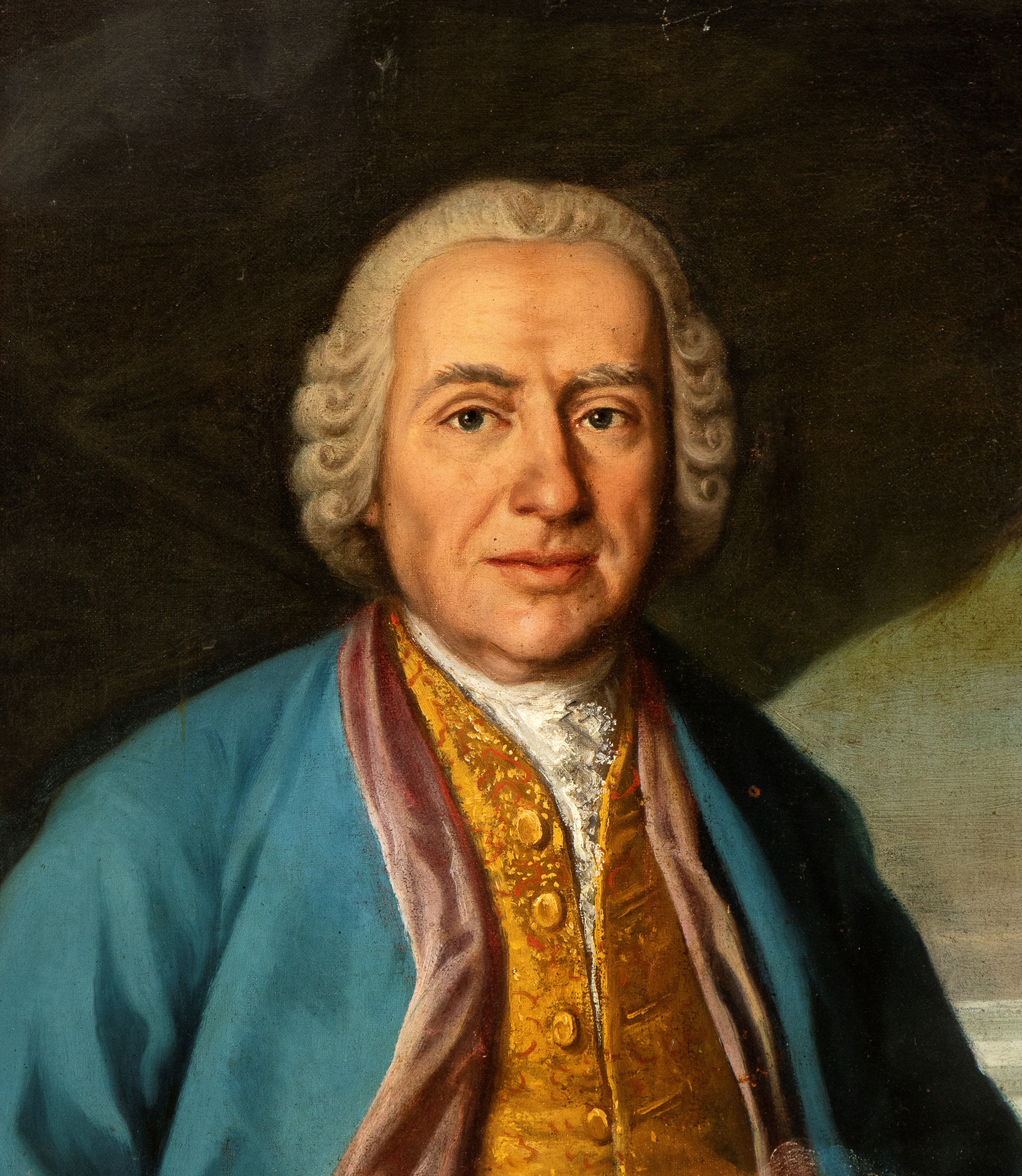Artista Veneto, Seconda Metà XVIII Secolo - Ritratto a Figura Intera di Cesare Orazio Benaleus (b...