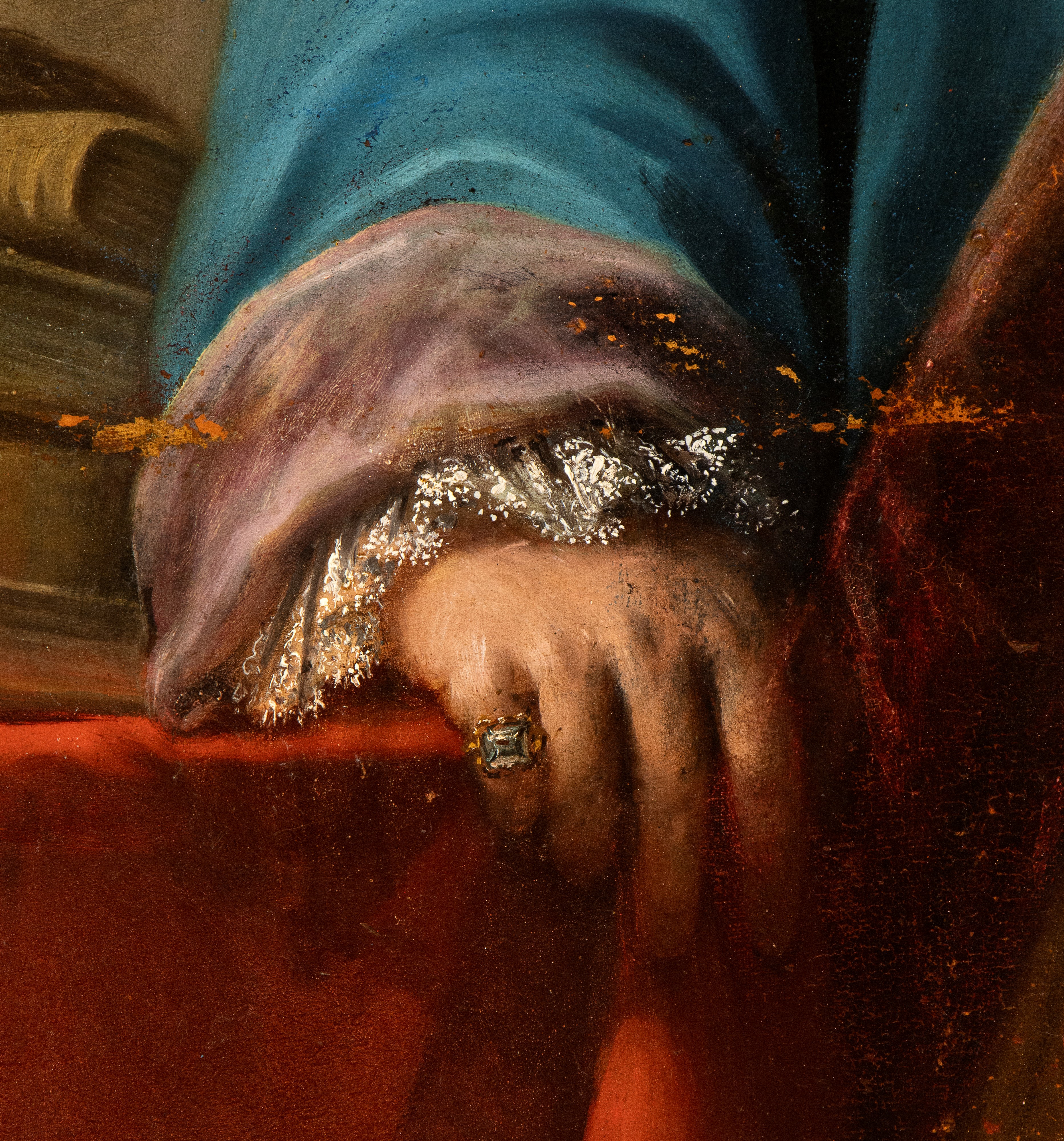 Artista Veneto, Seconda Metà XVIII Secolo - Ritratto a Figura Intera di Cesare Orazio Benaleus (b...