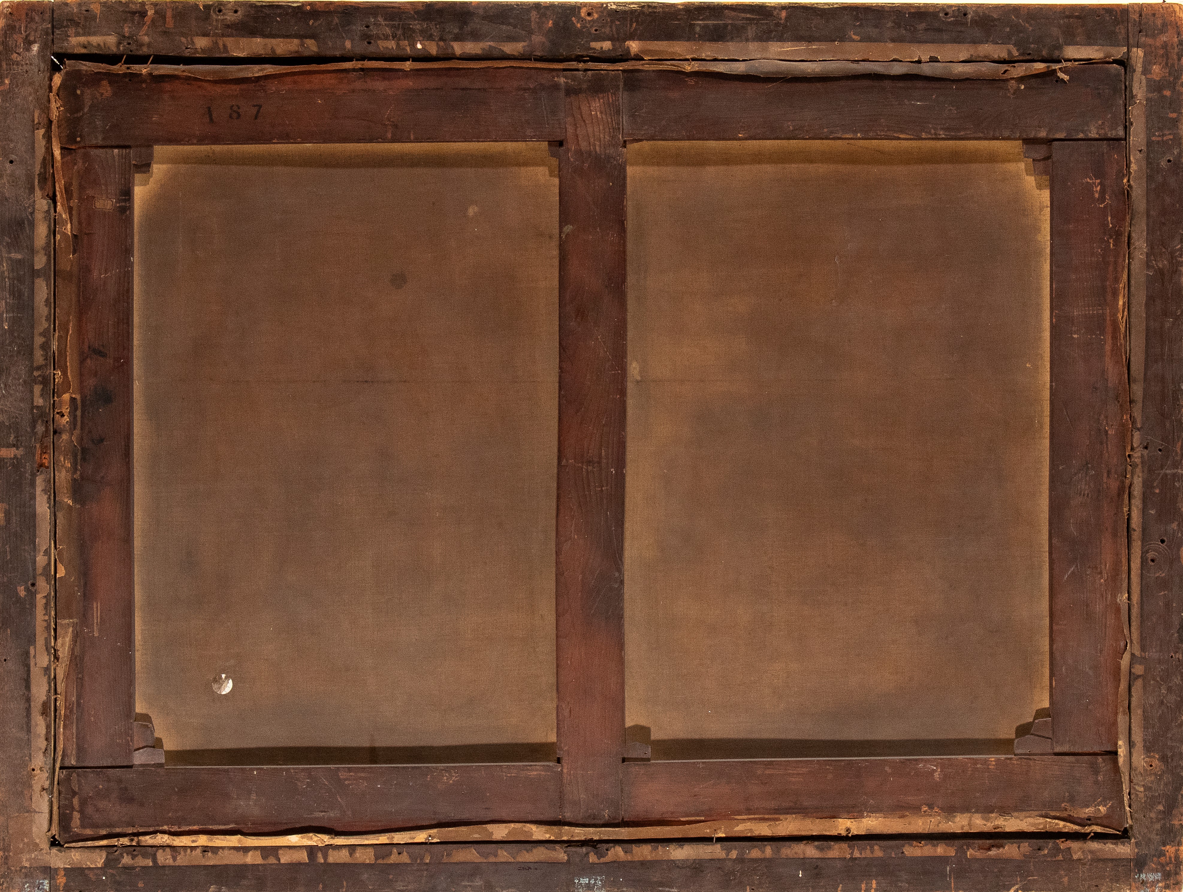 Paesaggio con pastore al riposo e armenti