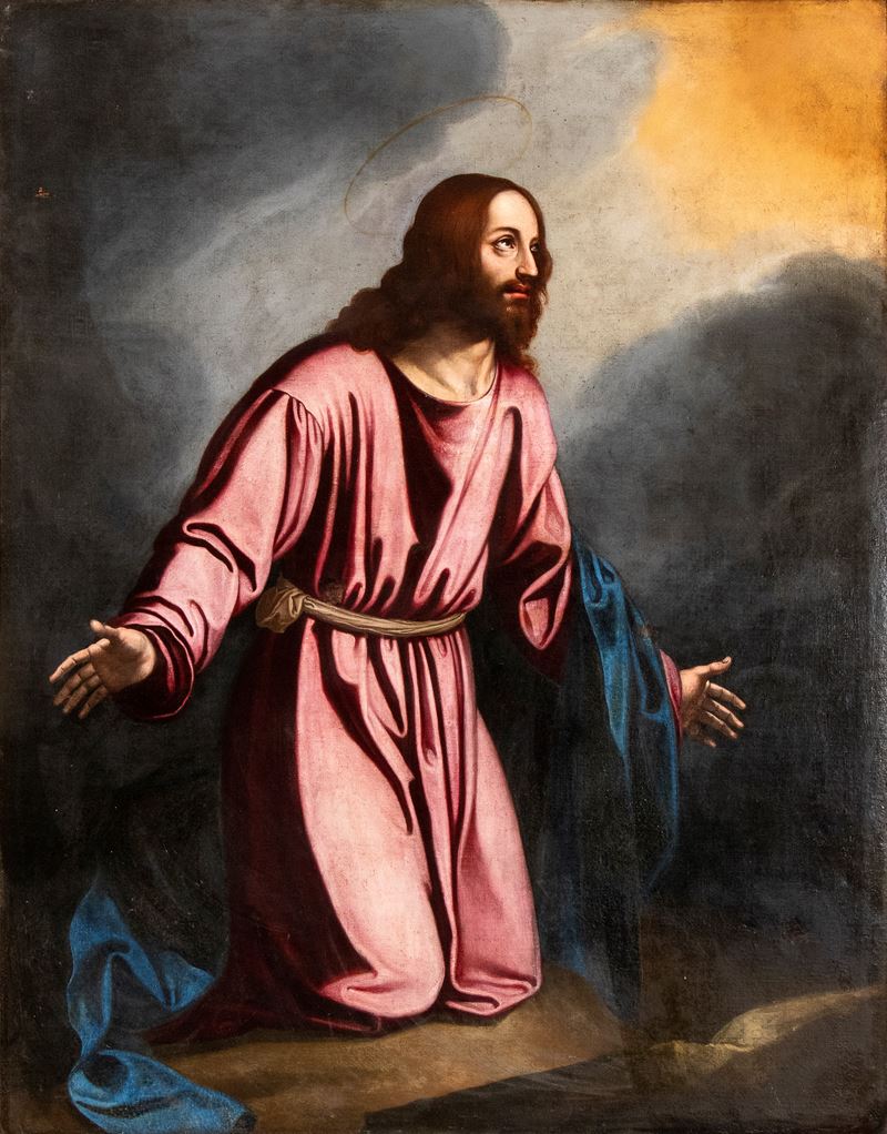 Artista Fiorentino, XVII Secolo - Orazione di Cristo Nell’orto degli Ulivi