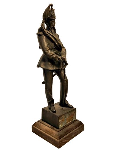 Bronzetto Raffigurante Milite della Voloire