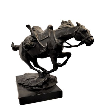 "cavallo Scosso", Scultura in Bronzo