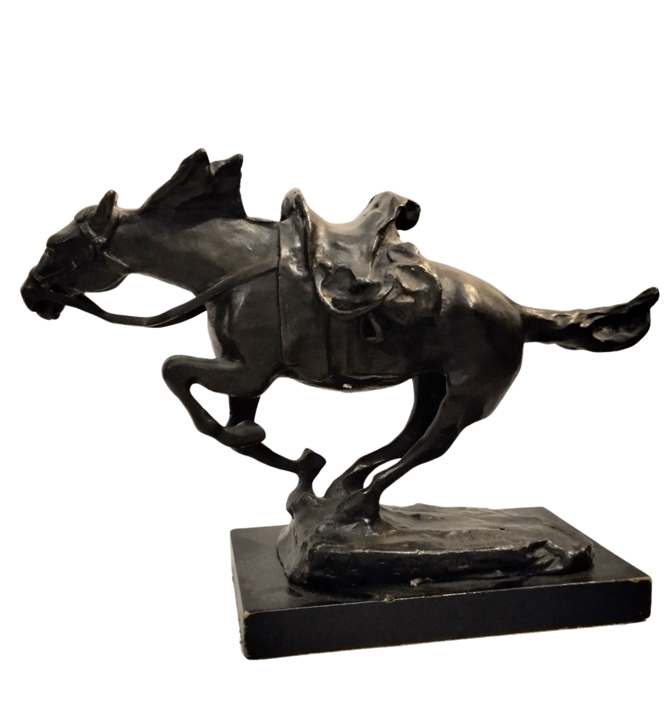 "cavallo Scosso", Scultura in Bronzo