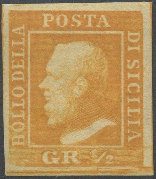 Sicilia - 1/2 Gr. con Ritocco 91