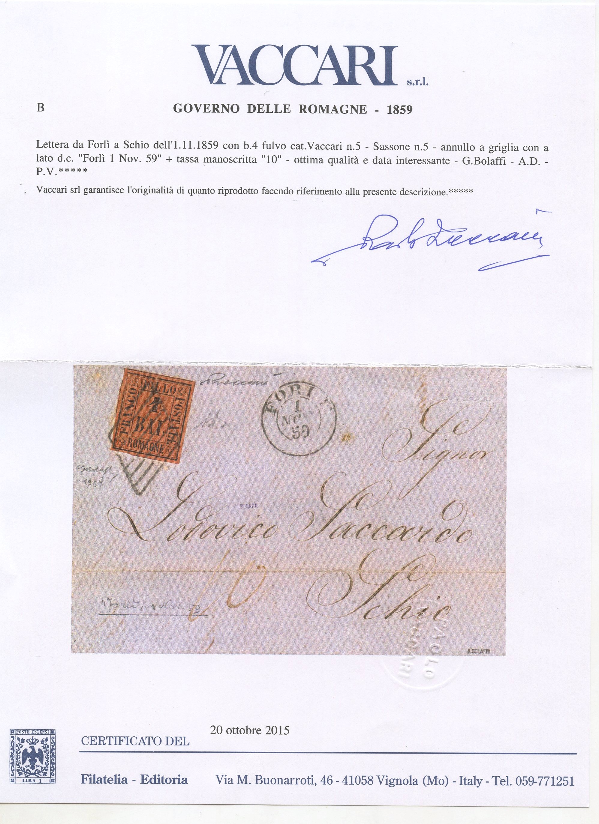 Romagne - Storia Postale