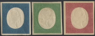 Sardegna, III emissione - serie non emessa, 1854