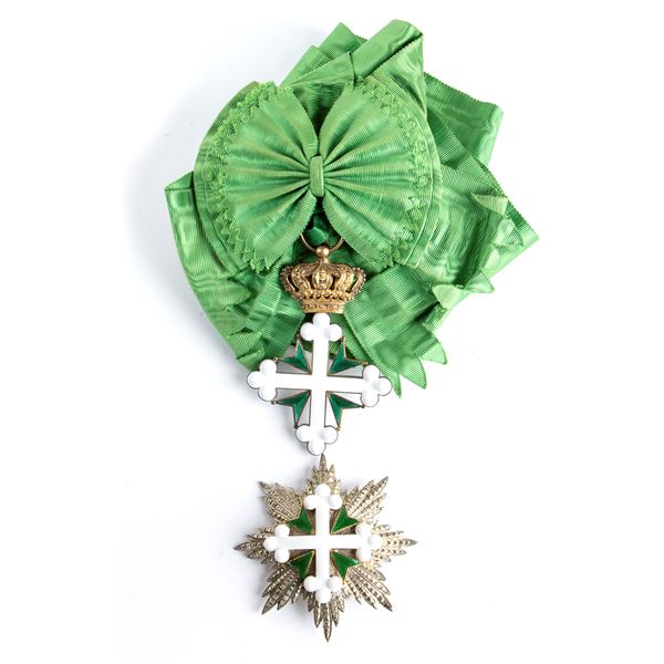 Order of SS Mauricius and Lazarus, Grand Cross set