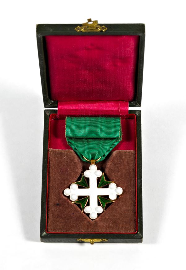 Order of SS Mauricius and Lazarus, knight badge