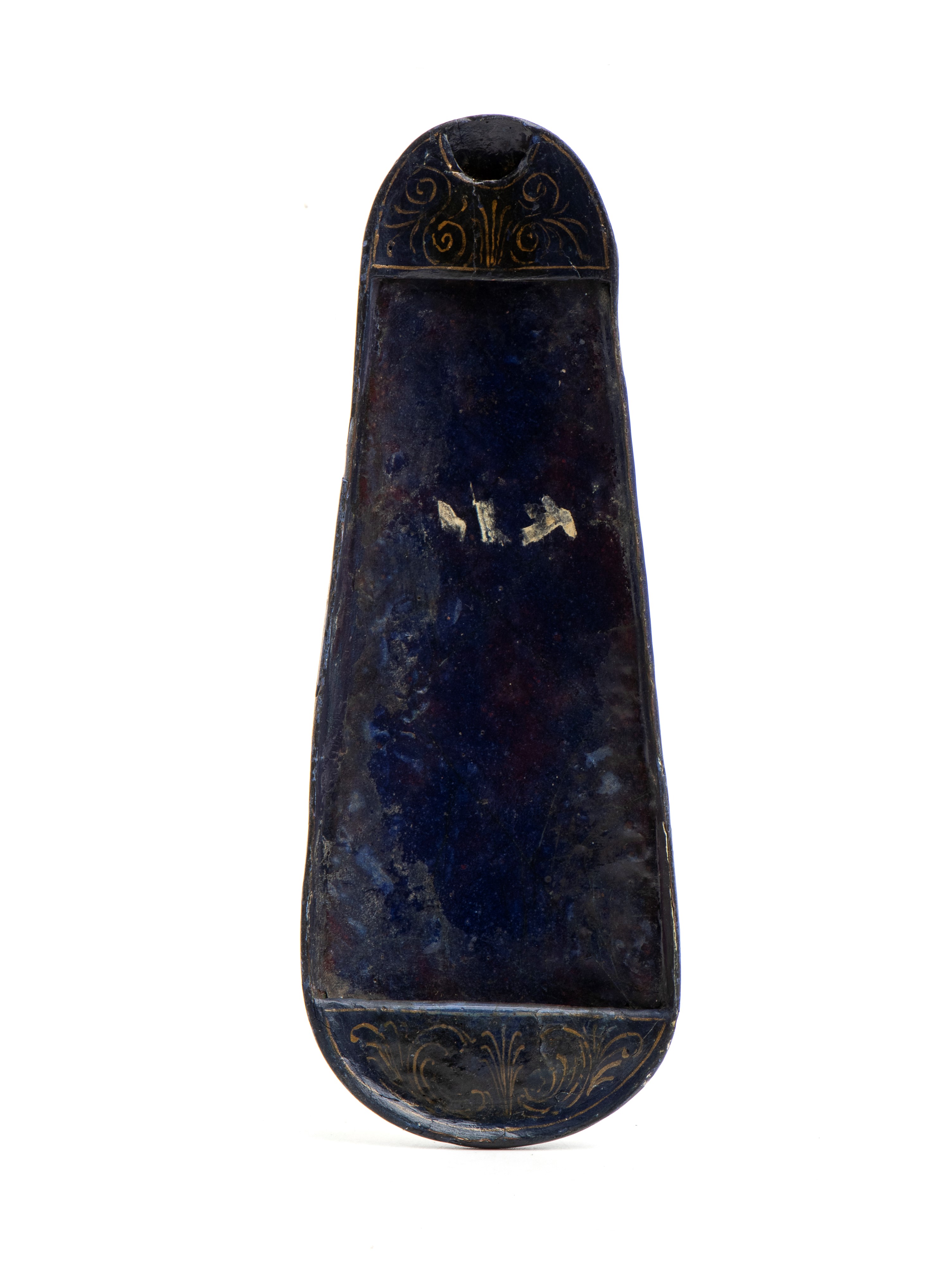 Gratta tabacco con smalti policromi