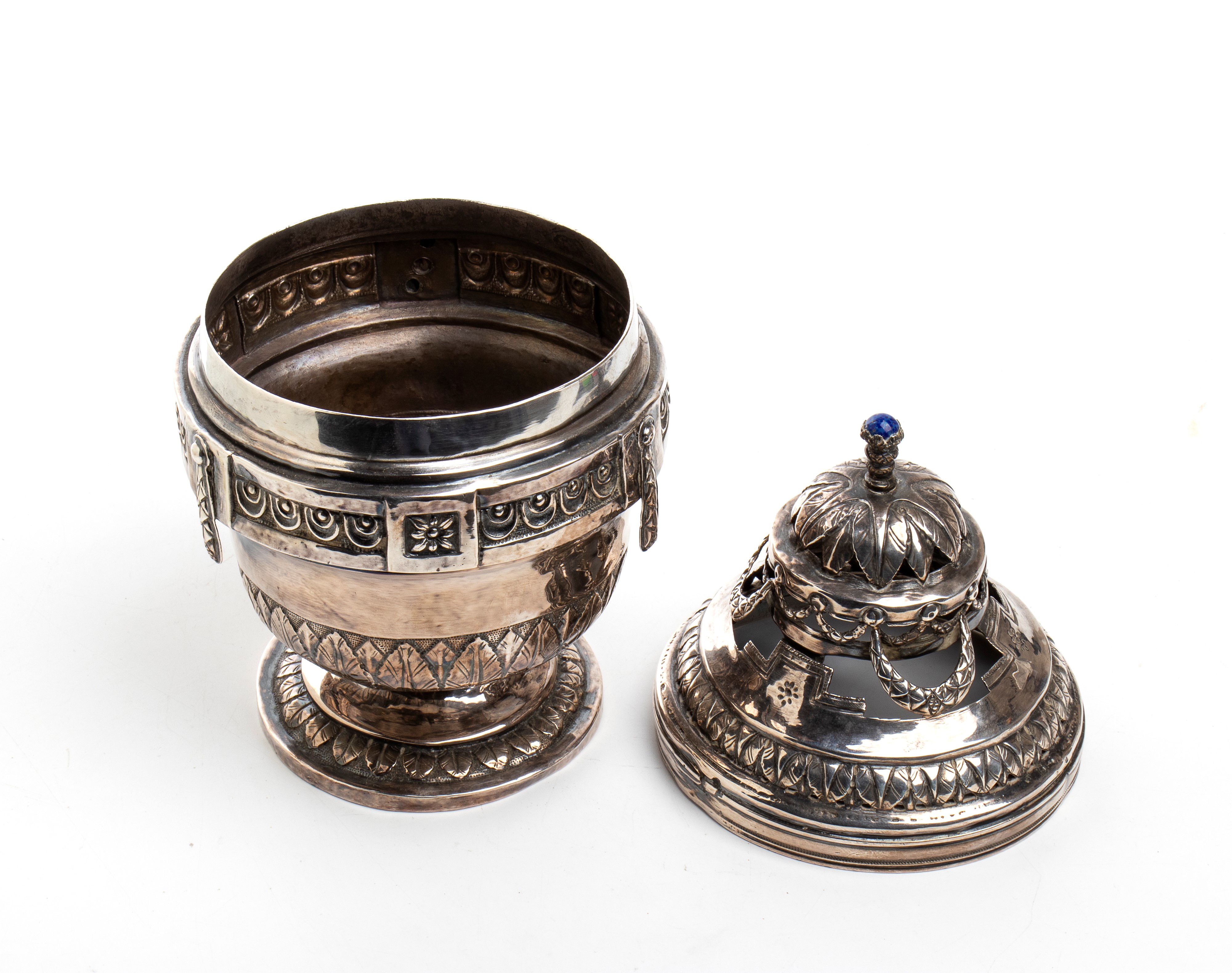 Turibolo italiano (?) in argento