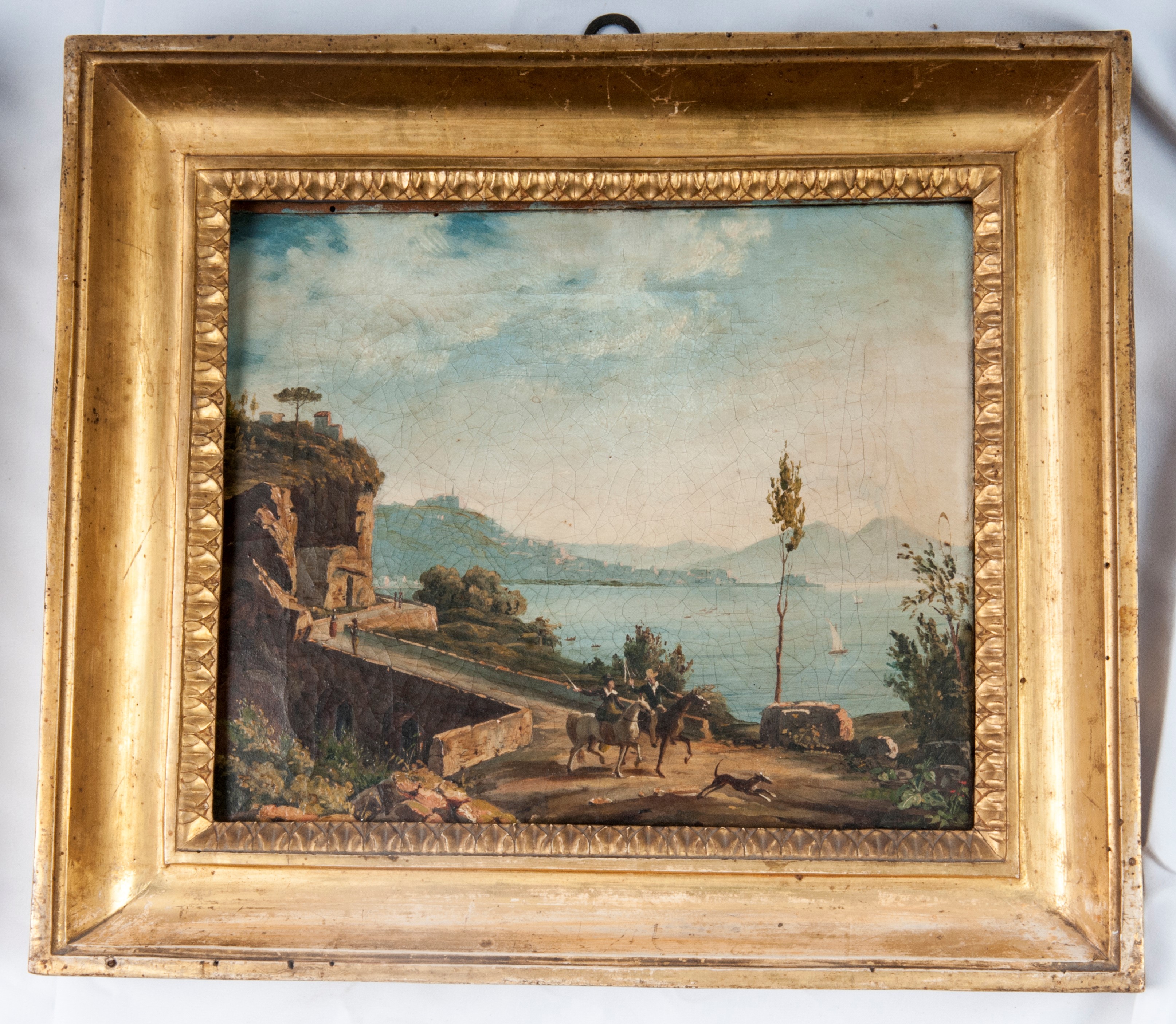 Coppia di vedute di Posillipo