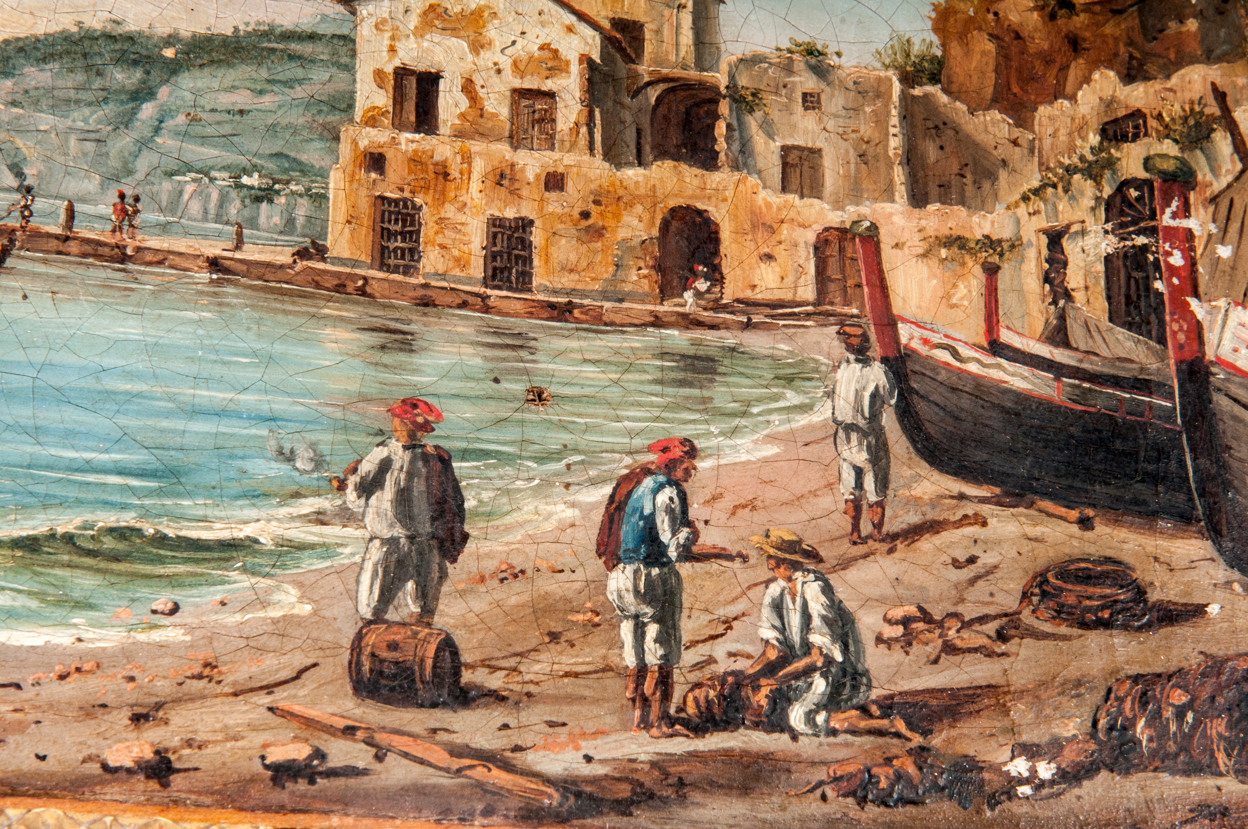 Coppia di vedute di Posillipo