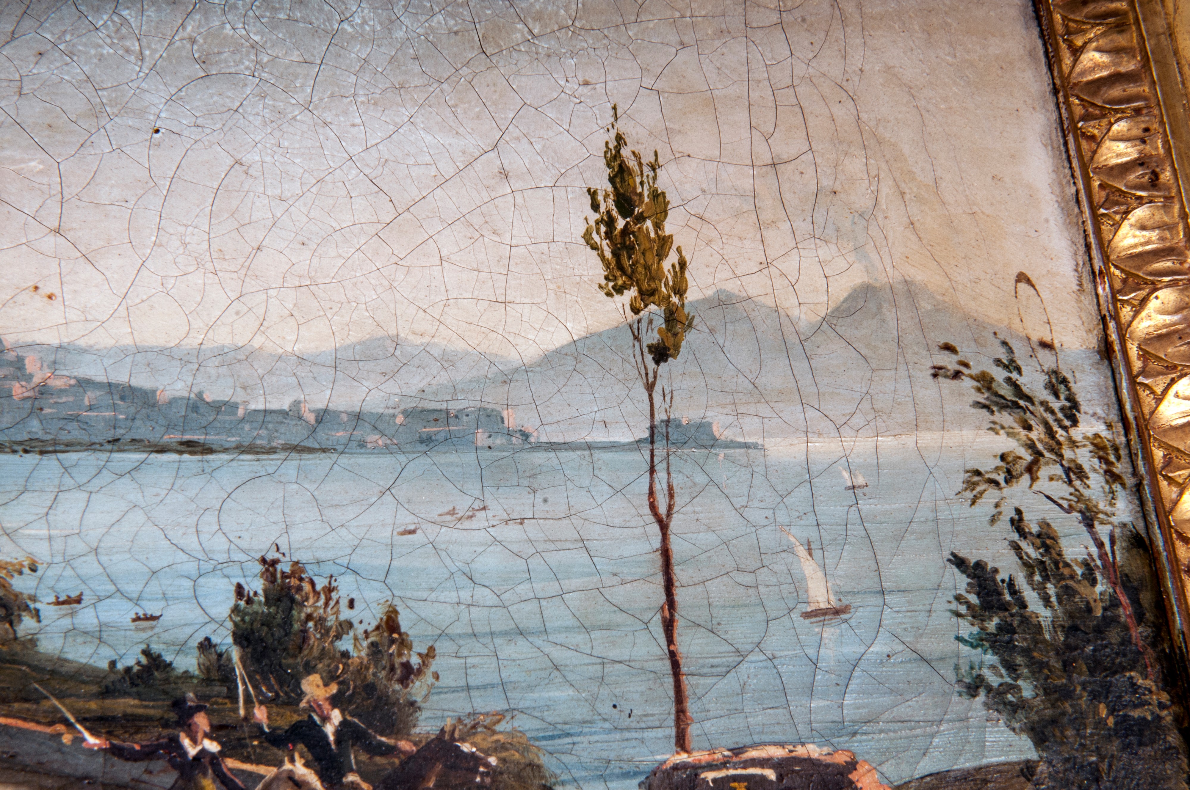 Coppia di vedute di Posillipo