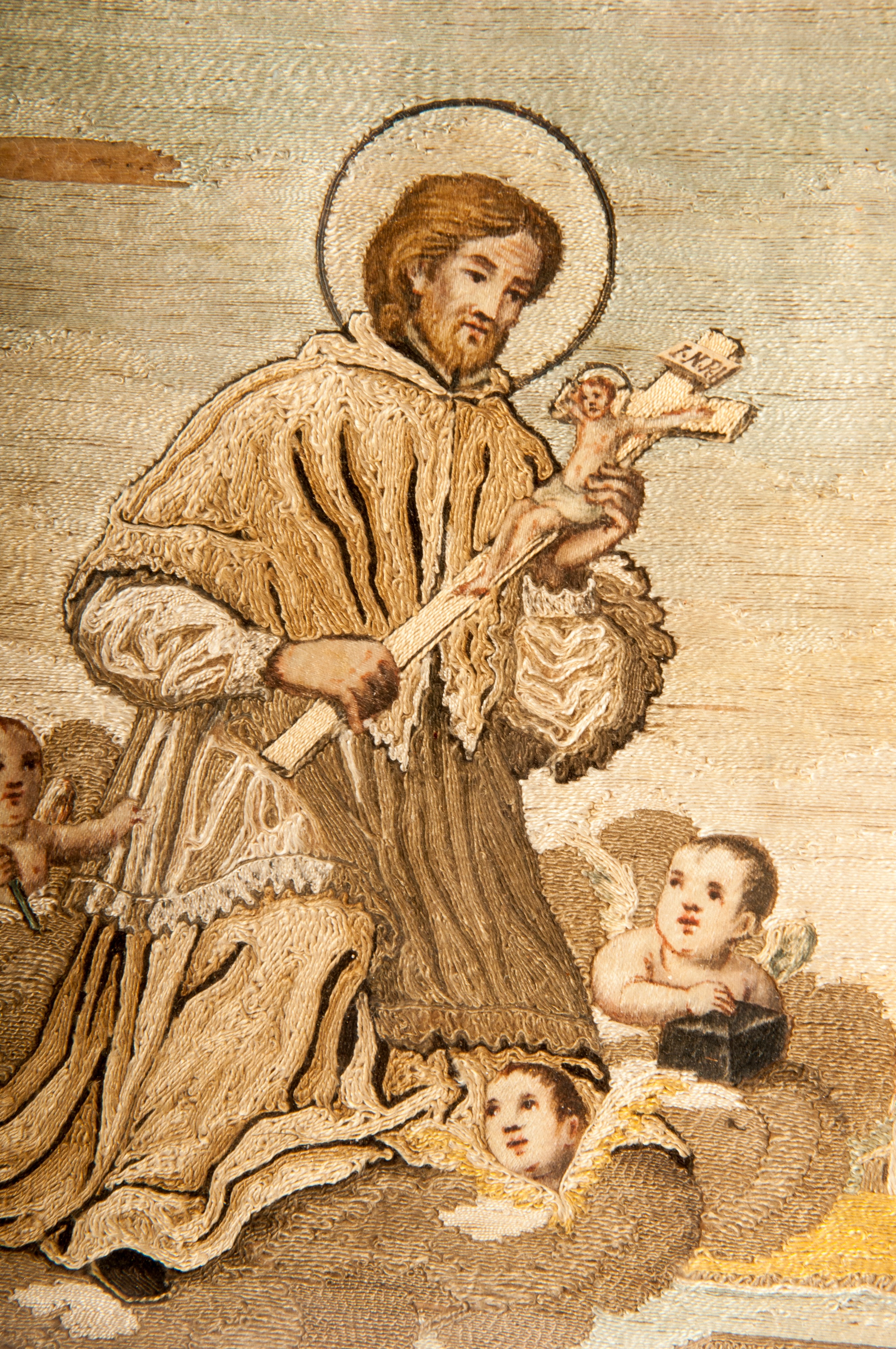 S. Francesco e S. Giovanni, Coppia di Ricami
