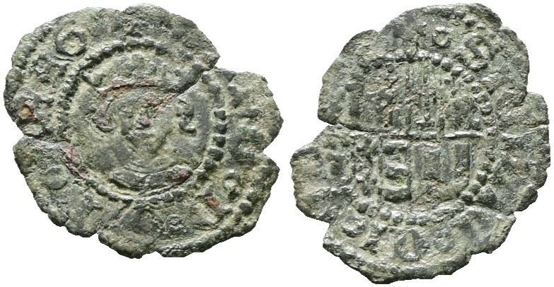 Napoli. Regno di Napoli. Alfonso i D'aragona (1442-1458). Denaro. Mir 60; Mi; 0,38gr Qbb