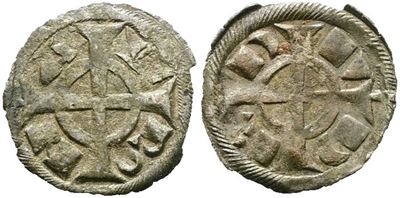 Verona. Federico II (1198-1250). Denaro Scodellato. Biaggi 2970; Mi; 0,29gr