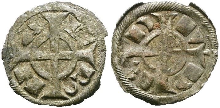 Verona. Federico II (1198-1250). Denaro Scodellato. Biaggi 2970; Mi; 0,29gr